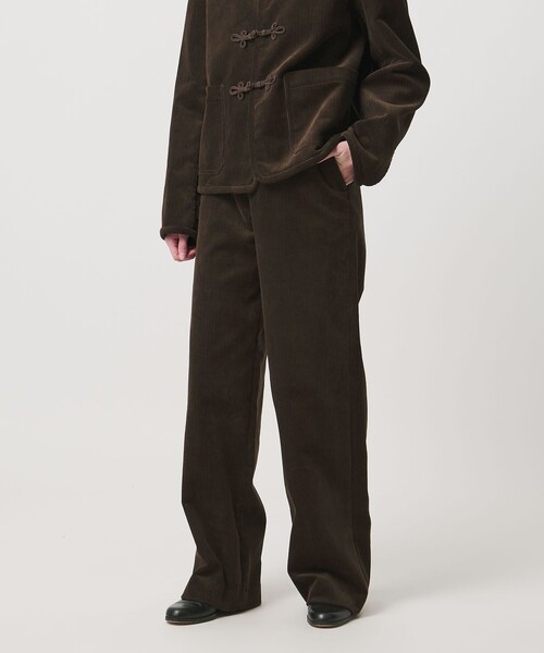 LOEFF(ロエフ)の「<LOEFF>8W コーデュロイ ワイドパンツ(その他パンツ・レディース・ブラック/ブラウン・1/0)」の6枚目の写真