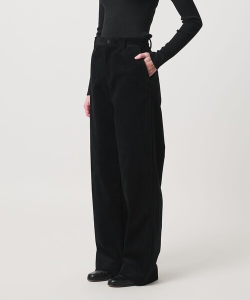 LOEFF(ロエフ)の「<LOEFF>8W コーデュロイ ワイドパンツ(その他パンツ・レディース・ブラック/ブラウン・1/0)」の8枚目の写真