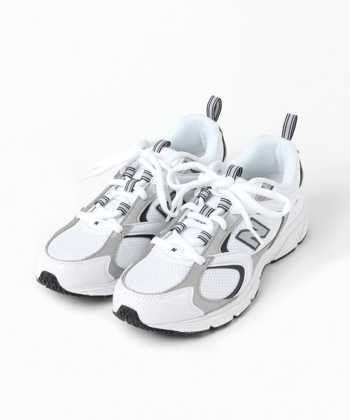 studio CLIP（スタディオクリップ）の「《ウタオ》New Balance ML408（スニーカー・レディース・ホワイト/ブラック・MEDIUM/LARGE）」の13枚目の写真