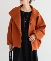 BEARDSLEY | ワイドネックミディコート(その他アウター)