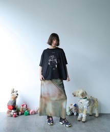 L.H.P（エルエイチピー）の「bedsidedrama/ベッドサイドドラマ/DIM PRINT LONG SKIRT（スカート）」