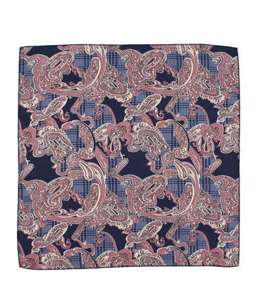 Chico（チコ）の「ペイズリースカーフ（バンダナ/スカーフ・レディース・ホワイト/レッド/ネイビー・FREE）」の7枚目の写真