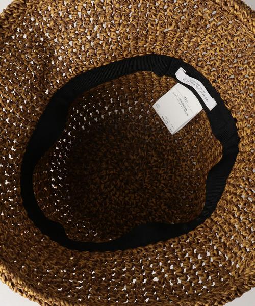 BEAUTY&YOUTH UNITED ARROWS（ビューティーアンドユースユナイテッドアローズ）の「BY ブレイドソフトリボンハット◆（ハット・レディース・ブラウン/ナチュラル/ネイビー・FREE）」の7枚目の写真