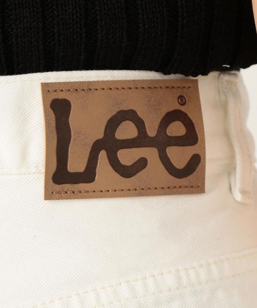 Lee（リー）の「Leeタックワイドパンツ(ホワイト)/Lee TUCK WIDE PT 01◆（デニムパンツ・レディース・ホワイト・MEDIUM/SMALL）」の13枚目の写真