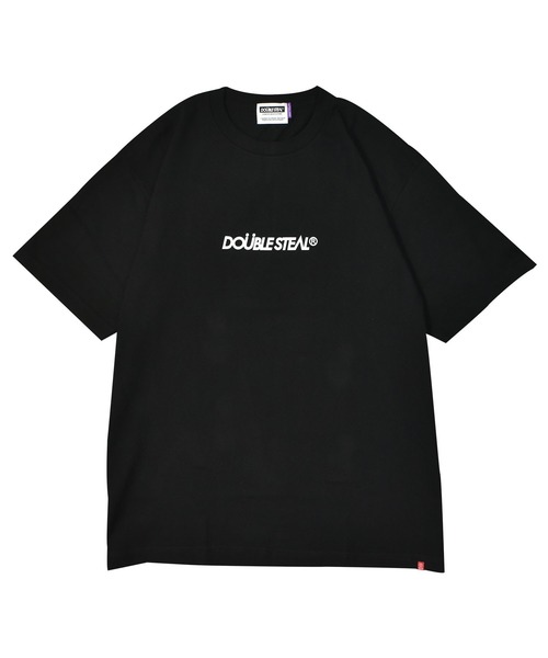 DOUBLE STEAL（ダブルスティール）の「small basic logo Tシャツ（Tシャツ/カットソー・メンズ・ネイビー/オレンジ/ブラック/ホワイト/グレー/チャコールグレー/ホワイト系その他/ブラック系その他/レッド/ホワイト×ブルー/グレイッシュベージュ・LARGE/X-LARGE/MEDIUM/XX-LARGE）」の5枚目の写真