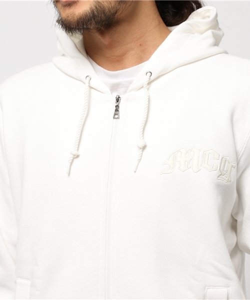 McGREGOR(マックレガー)の「コットン刺繍パーカー(カーディガン/ボレロ・メンズ・ナチュラル/グレー/ネイビー・LL/M/L)」の7枚目の写真