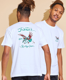 Ro-kyo japan s/s Tee / スカジャンモチーフ / バックプリント
