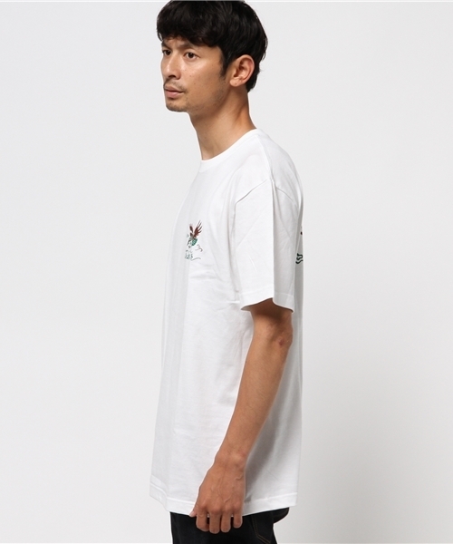 ROTAR(ローター)の「Ro-kyo japan s/s Tee / スカジャンモチーフ / バックプリント(Tシャツ/カットソー・メンズ・ブラック/イエロー系その他/ホワイト・X-LARGE/MEDIUM/LARGE/SMALL)」の4枚目の写真
