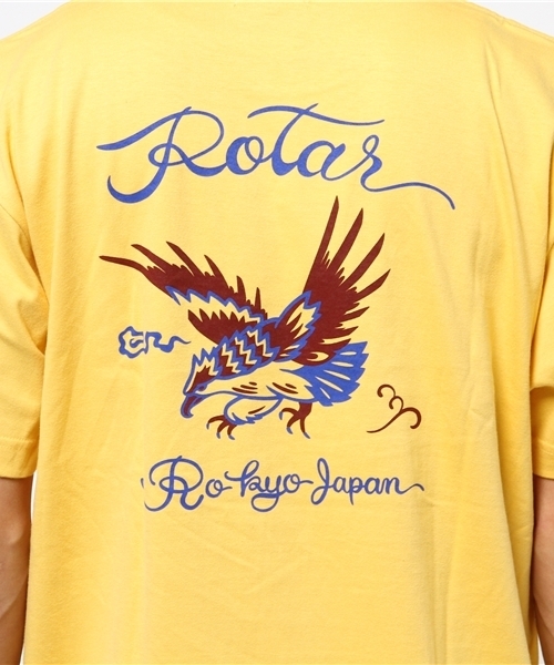 ROTAR(ローター)の「Ro-kyo japan s/s Tee / スカジャンモチーフ / バックプリント(Tシャツ/カットソー・メンズ・ブラック/イエロー系その他/ホワイト・X-LARGE/MEDIUM/LARGE/SMALL)」の11枚目の写真