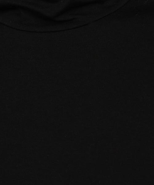 EN ROUTE（アンルート）の「ENR ベア天竺サイドガゼットタートルネック（Tシャツ/カットソー・メンズ・ホワイト/ブラック・1/2/3）」の9枚目の写真