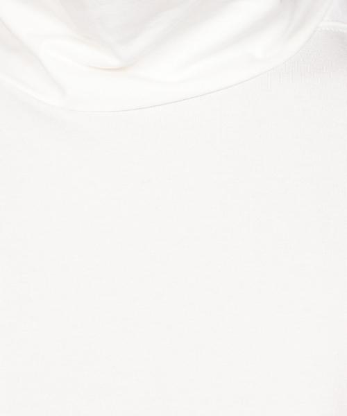 EN ROUTE（アンルート）の「ENR ベア天竺サイドガゼットタートルネック（Tシャツ/カットソー・メンズ・ホワイト/ブラック・1/2/3）」の11枚目の写真