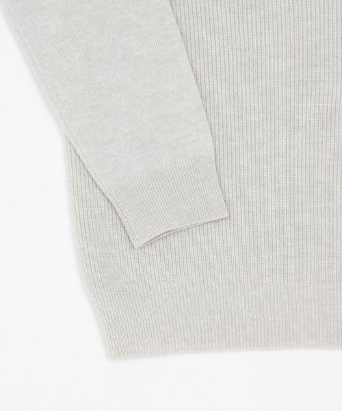 BEAUTY&YOUTH UNITED ARROWS（ビューティーアンドユースユナイテッドアローズ）の「BY∴ ウールカシミヤボトルネックニット◆（ニット/セーター・レディース・オフホワイト/ブラック/グレー/ナチュラル/ネイビー/ライトピンク/ライトブルー・FREE）」の18枚目の写真