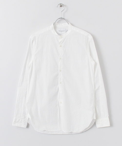 URBAN RESEARCH（アーバンリサーチ）の「UR JP MADEスヴィンバンドカラーシャツ（シャツ/ブラウス・メンズ・ホワイト・SMALL/MEDIUM/LARGE）」の6枚目の写真