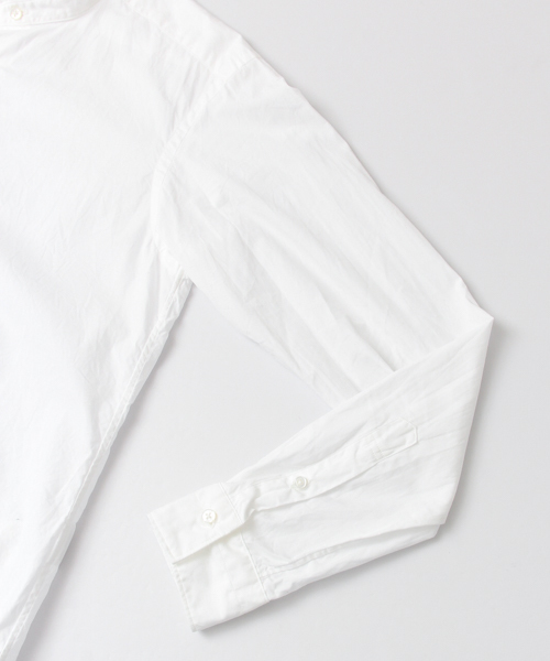 URBAN RESEARCH（アーバンリサーチ）の「UR JP MADEスヴィンバンドカラーシャツ（シャツ/ブラウス・メンズ・ホワイト・SMALL/MEDIUM/LARGE）」の8枚目の写真