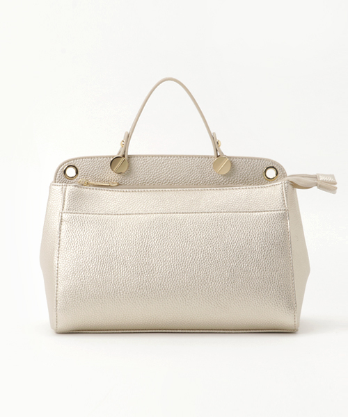 Andemiu（アンデミュウ）の「カシメショルダーＢＡＧ747107（ショルダーバッグ・レディース・シルバー/ピンク/レッド/ベージュ/ゴールド/アイボリー/ブラック/ライトブルー/イエロー/グレー・FREE）」の7枚目の写真