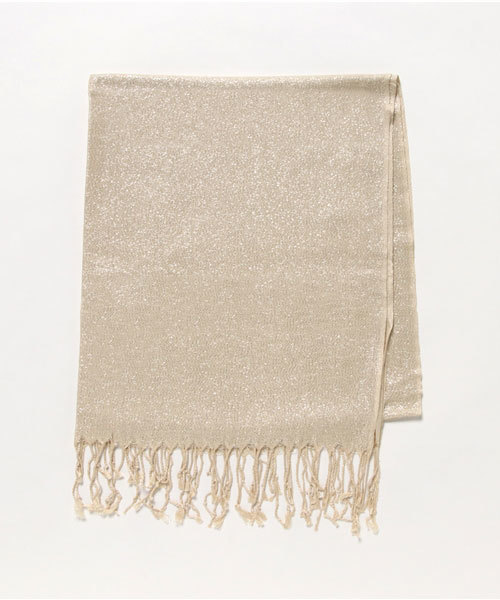 Fashion Letter（ファッションレター）の「結婚式ラメショール パーティーストール（ストール/ショール・レディース・ベージュ/ラベンダー/ゴールド/シルバー/ホワイト/ピンク/ブラック・FREE）」の19枚目の写真