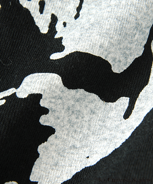 CABANE de ZUCCa（カバンドズッカ）の「(S)E.T.PRINT T（Tシャツ/カットソー・メンズ・ブラック/ホワイト・M/M size）」の4枚目の写真