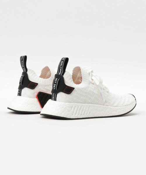 adidas（アディダス）の「オリジナルス エヌエムディー [NMD_R2 PK]（スニーカー・メンズ・ホワイト・23.0cm/23.5cm/30.0cm/24.5cm/25.5cm/29.0cm/22.5cm/29.5cm/22.0cm/26.5cm/27.5cm/24.0cm/25.0cm/28.0cm/26.0cm/27.0cm/28.5cm）」の4枚目の写真