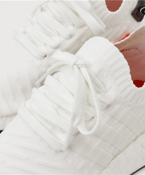 adidas（アディダス）の「オリジナルス エヌエムディー [NMD_R2 PK]（スニーカー・メンズ・ホワイト・23.0cm/23.5cm/30.0cm/24.5cm/25.5cm/29.0cm/22.5cm/29.5cm/22.0cm/26.5cm/27.5cm/24.0cm/25.0cm/28.0cm/26.0cm/27.0cm/28.5cm）」の7枚目の写真