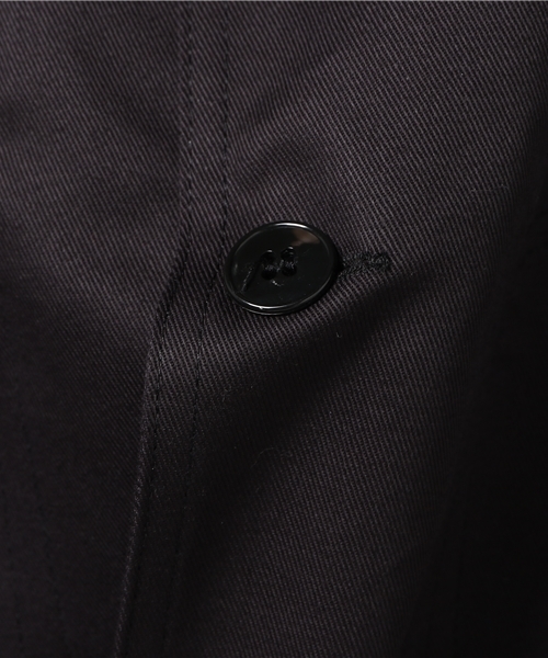 CABANE de zucca ブラック ピーコート ショートコート ズッカ CZ54FD901_26_L.jpg