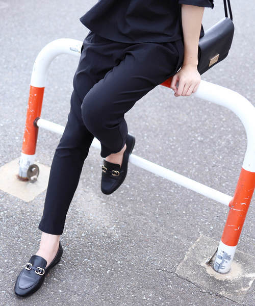 reca（レカ）の「ZOZOTOWN限定新色追加◇美脚シルエット◇快適フィット ストレッチテーパードパンツ（その他パンツ・レディース・ホワイト/ベージュ/ネイビー/ブラック/カーキ/オレンジ系その他・M/L/LL）」の11枚目の写真