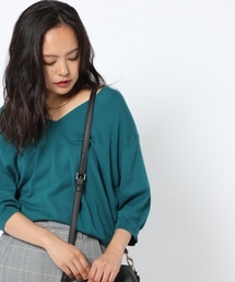 laboratory work | 抜け感ゆるVニット(ニット/セーター)