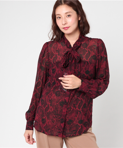 HYSTERIC GLAMOUR（ヒステリックグラマー）の「SNAKE総柄 ボウタイ 