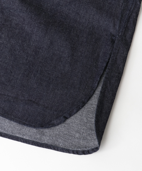 かぐれ（カグレ）の「BRAIN　grandpa shirts（シャツ/ブラウス・メンズ・インディゴブルー/ナチュラル・4/3）」の18枚目の写真