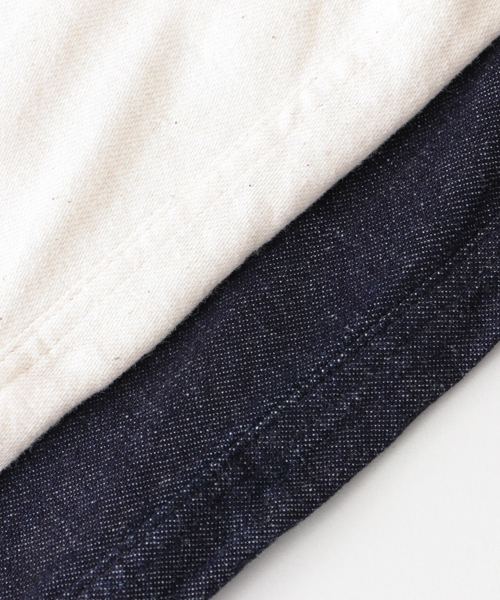 かぐれ（カグレ）の「BRAIN　grandpa shirts（シャツ/ブラウス・メンズ・インディゴブルー/ナチュラル・4/3）」の4枚目の写真