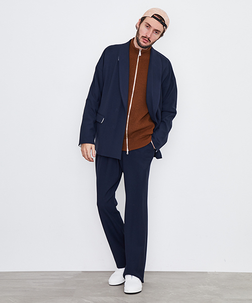 UNITED TOKYO（ユナイテッドトウキョウ）の「スーパーストレッチウエストゴムパンツ（その他パンツ・メンズ・ブラック/カーキ/ネイビー・1/2/3）」の10枚目の写真