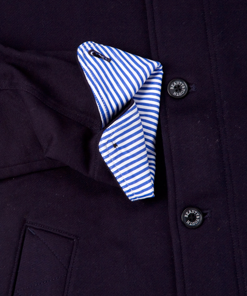 BEAUTY&YOUTH UNITED ARROWS(ビューティーアンドユースユナイテッドアローズ)の「BY ∴ カット レイズドネック フーデッドブルゾン◆(ブルゾン・メンズ・グレー/ネイビー/Brick ・SMALL/MEDIUM/LARGE/X-LARGE)」の10枚目の写真