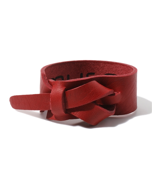 coen（コーエン）の「シングルレザーブレスレット（ブレスレット・レディース・レッド/オレンジ/ケリー/ネイビー・フリー）」の5枚目の写真