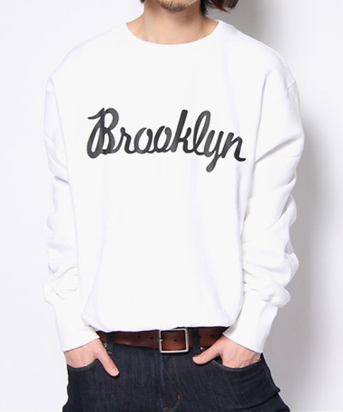 BEN DAVIS/PROJECT LINE（ベンデイビスプロジェクトライン）の「"BROOKLYN" SWEAT（スウェット・メンズ・ネイビー/ベージュ/ホワイト・MEDIUM/SMALL/LARGE/X-LARGE/3L）」の2枚目の写真