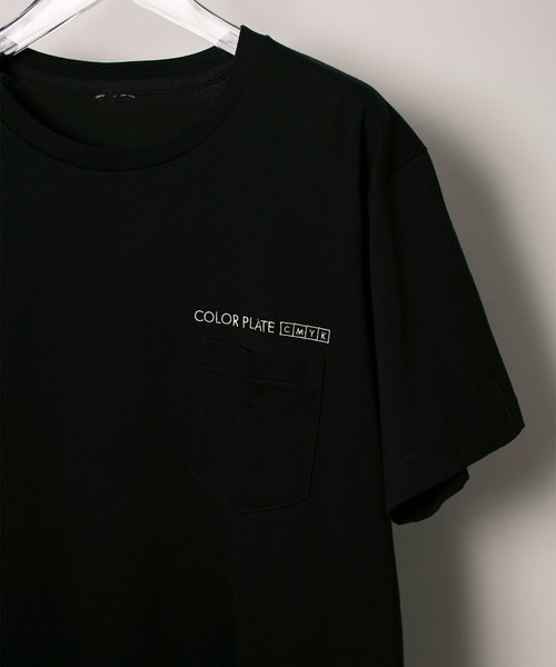 FACTOTUM(ファクトタム)の「【FACTOTUM】COLOR PLATEワンポイントT(Tシャツ/カットソー・メンズ・ホワイト/ブラック・44/46/48)」の6枚目の写真