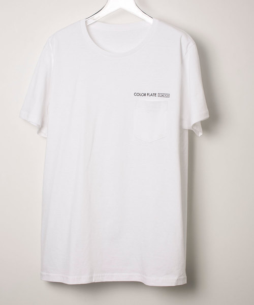 FACTOTUM(ファクトタム)の「【FACTOTUM】COLOR PLATEワンポイントT(Tシャツ/カットソー・メンズ・ホワイト/ブラック・44/46/48)」の7枚目の写真
