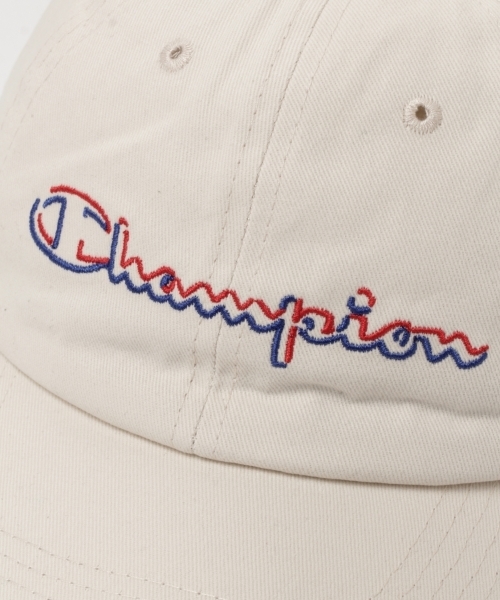 Champion(チャンピオン)の「【Champion(チャンピオン)】アウトラインシャドー刺繍キャップ(キャップ・メンズ・ライトベージュ/ネイビー・FREE)」の12枚目の写真
