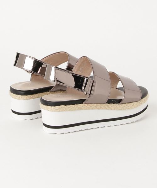 ORiental TRaffic（オリエンタルトラフィック）の「春夏★厚底サンダル★8231（サンダル・レディース・ホワイト/ブラック/ガンメタ・M/3L/L/LL/SS/S）」の8枚目の写真