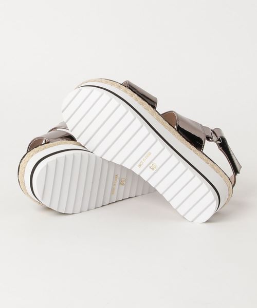 ORiental TRaffic（オリエンタルトラフィック）の「春夏★厚底サンダル★8231（サンダル・レディース・ホワイト/ブラック/ガンメタ・M/3L/L/LL/SS/S）」の9枚目の写真