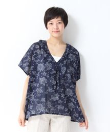【GLOBAL WORK】フロントフリルチュニック
