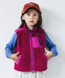 green label relaxing | 【キッズ】リョウメン ボア ジップ ベスト(ベスト)