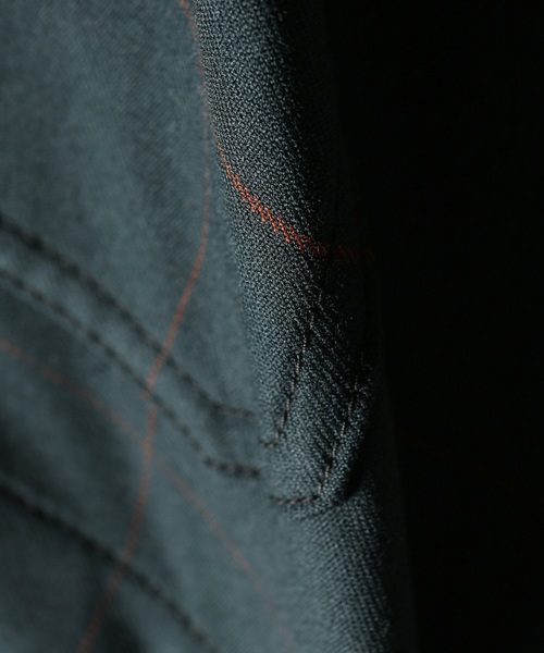 JOURNAL STANDARD(ジャーナルスタンダード)の「WASHABLE ウィンドペン K-FIELDシャツジャケット#(ブルゾン・メンズ・キャメル/グリーン/ネイビー/ボルドー・SMALL/MEDIUM/LARGE)」の16枚目の写真