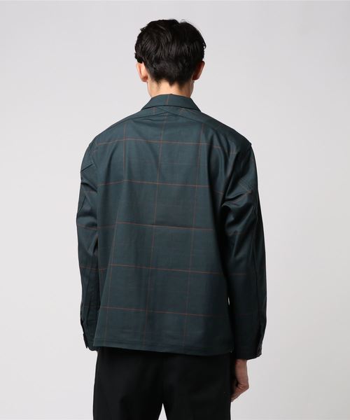 JOURNAL STANDARD シャツジャケット JOURNAL STANDARD ブルー長袖シャツジャケット - メルカリ