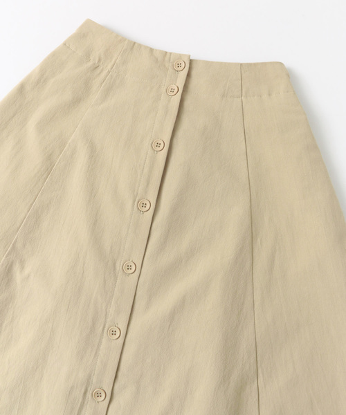 ITEMS URBANRESEARCH（アイテムズ アーバンリサーチ）の「マエボタンフレアスカート（スカート・レディース・ブラック/ベージュ/ブラウン・FREE）」の16枚目の写真