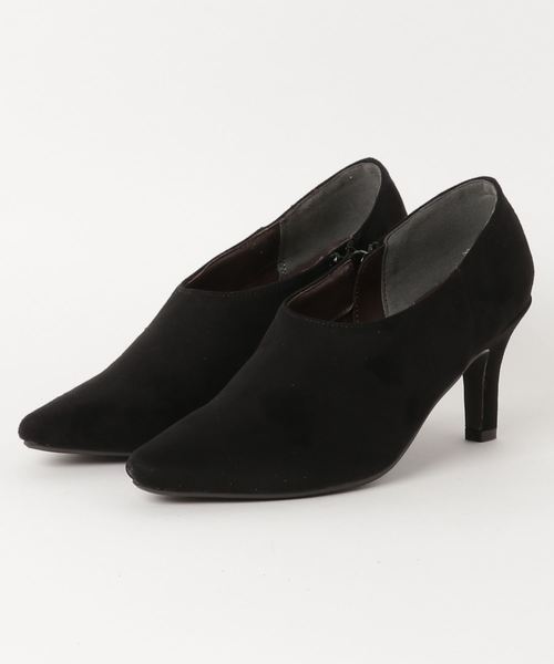 N.（N. Natural Beauty Basic）（エヌエヌナチュラルビューティーベーシック）の「Ｖカットシューティー（ブーティ・レディース・ブラック/グレー系その他/ブラウン・LARGE/MEDIUM/SMALL）」の6枚目の写真