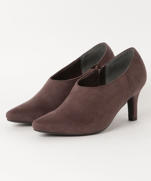N.（N. Natural Beauty Basic）（エヌエヌナチュラルビューティーベーシック）の「Ｖカットシューティー（ブーティ・レディース・ブラック/グレー系その他/ブラウン・LARGE/MEDIUM/SMALL）」の7枚目の写真
