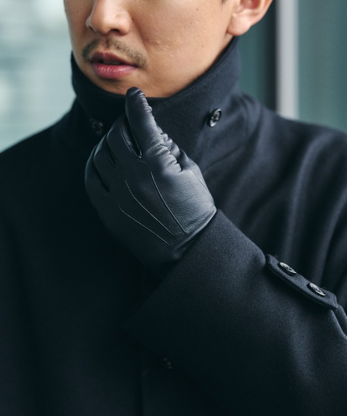 DENTS(デンツ)の「DENTS / シープレザー アンライニング グローブ(手袋・メンズ・ブラック/ネイビー/ブラウン・7inch/7.5inch/8inch)」の18枚目の写真