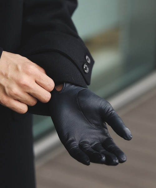 DENTS(デンツ)の「DENTS / シープレザー アンライニング グローブ(手袋・メンズ・ブラック/ネイビー/ブラウン・7inch/7.5inch/8inch)」の19枚目の写真