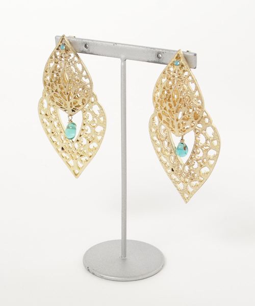 チャイハネ（チャイハネ）の「【チャイハネ】マラティピアス（ピアス（両耳用）・レディース・シルバー/ゴールド・FREE）」の3枚目の写真