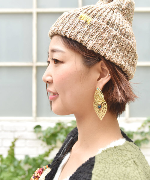 チャイハネ（チャイハネ）の「【チャイハネ】マラティピアス（ピアス（両耳用）・レディース・シルバー/ゴールド・FREE）」の9枚目の写真