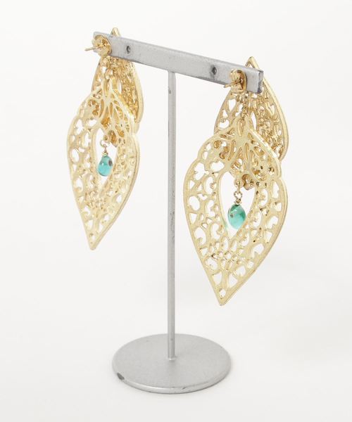 チャイハネ（チャイハネ）の「【チャイハネ】マラティピアス（ピアス（両耳用）・レディース・シルバー/ゴールド・FREE）」の4枚目の写真